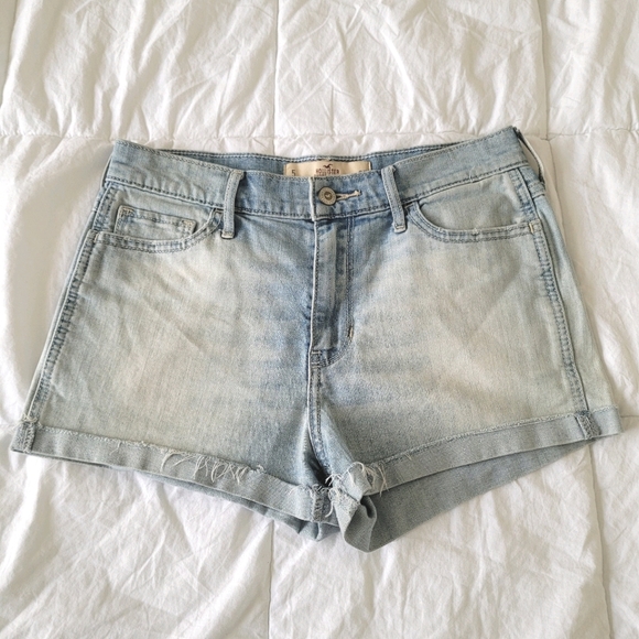 Abercrombie & Fitch denim shorts sz 5 - Picture 1 of 9